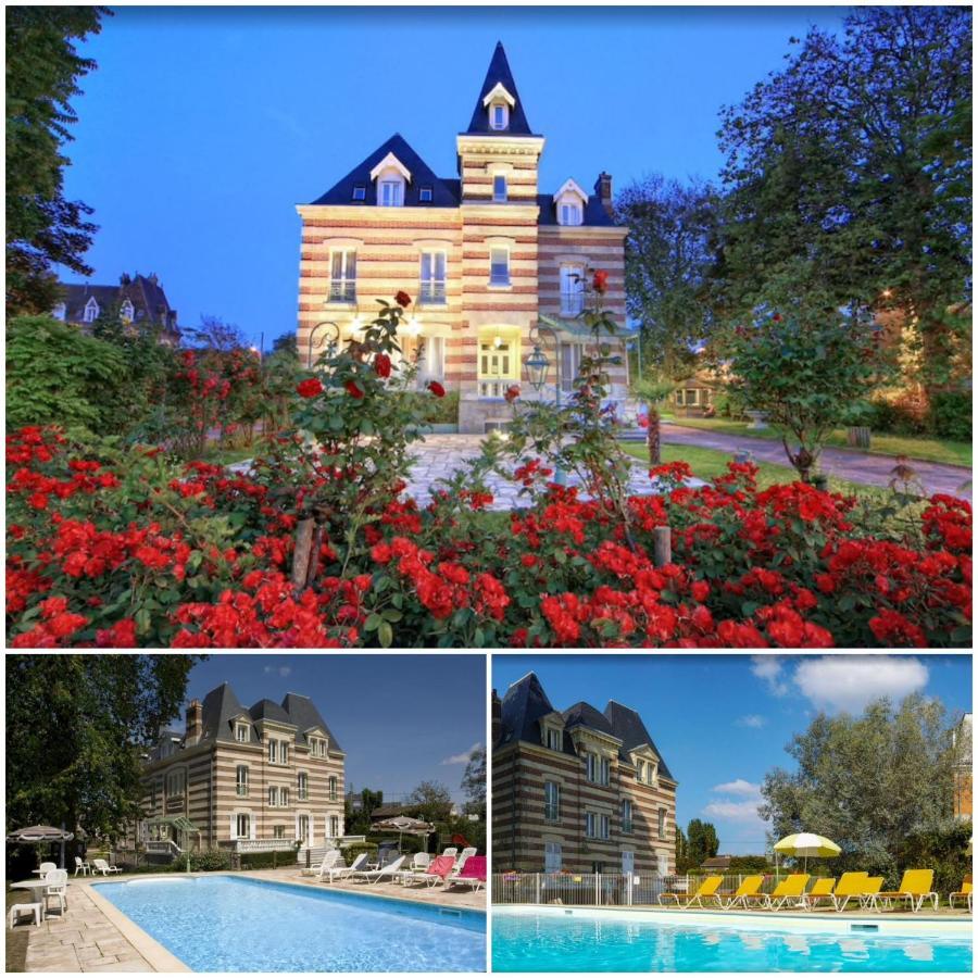 Cosy Appartement Dans Une Villa Avec Piscine, Proche Du Centre Et De La Mer Cabourg Exterior photo